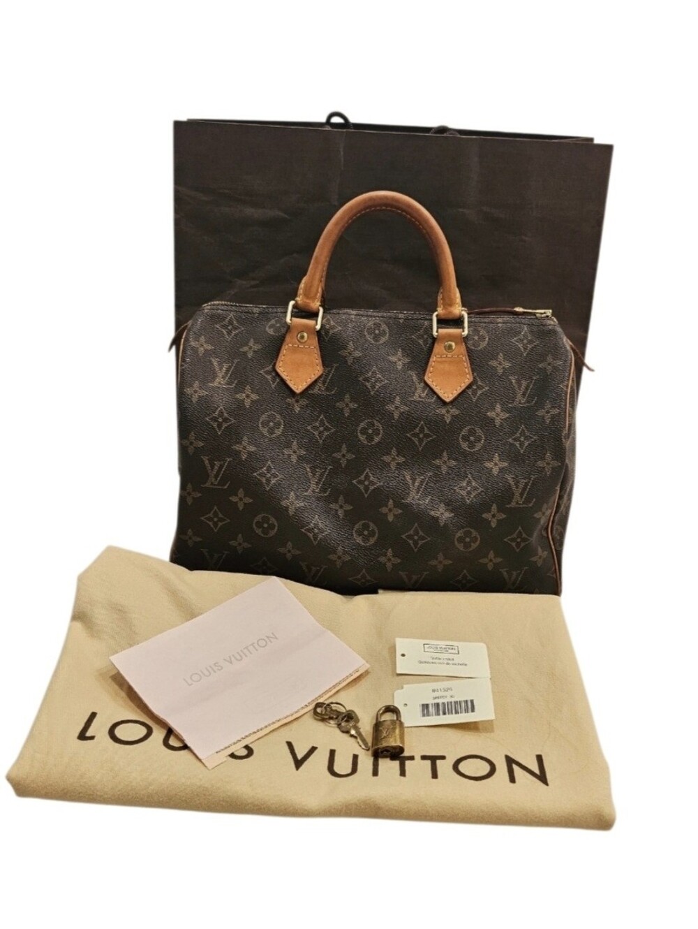 Louis Vuitton Monogram Speedy 30 - Picture 7 of 14